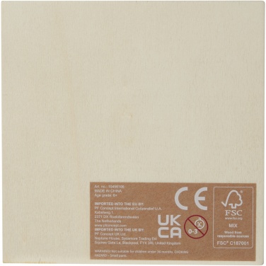 Logotrade promotional giveaway picture of: Bark wooden puzzle