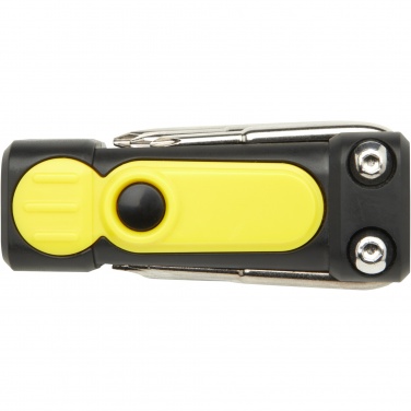 Logo trade promotional items image of: Octo 8-in-1 RCS recycled plastic screwdriver set with torch