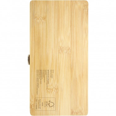 Logotrade promotional giveaway image of: Rivet 19-piece bamboo/recycled plastic tool set