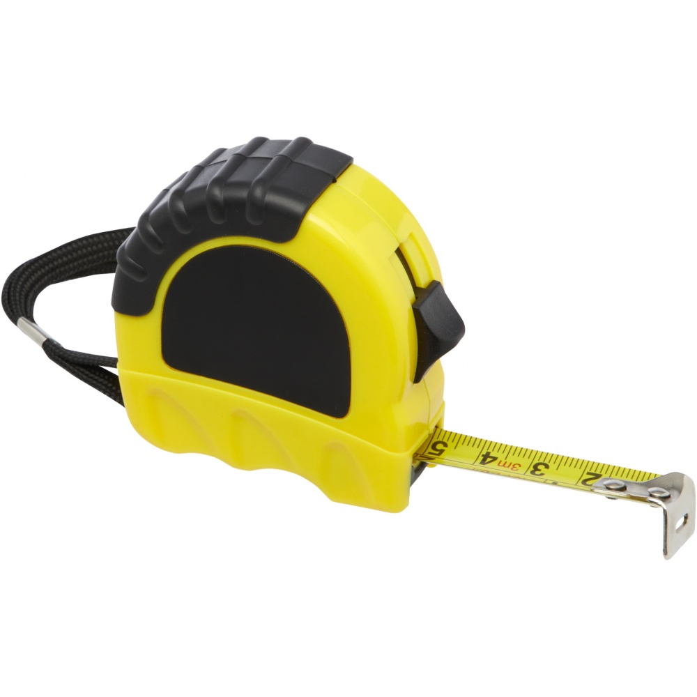 Logo trade advertising products image of: Rule 3-metre RCS recycled plastic measuring tape