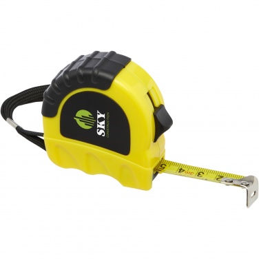 Logo trade promotional gift photo of: Rule 3-metre RCS recycled plastic measuring tape