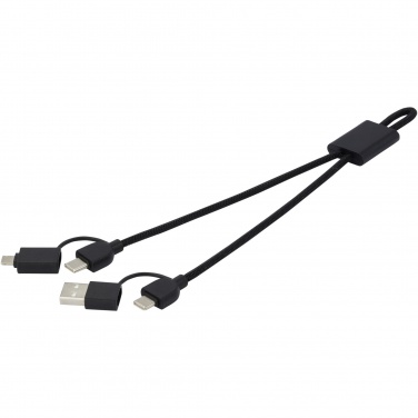 Logotrade promotional giveaway picture of: Connect 6-in-1 RCS recycled aluminium 45W quick charge & data transfer cable