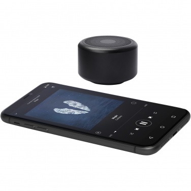 Logo trade promotional gifts image of: Rise 3W RCS recycled aluminium Bluetooth® mini speaker 