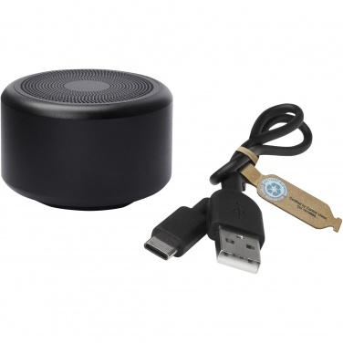 Logotrade corporate gift picture of: Rise 3W RCS recycled aluminium Bluetooth® mini speaker 