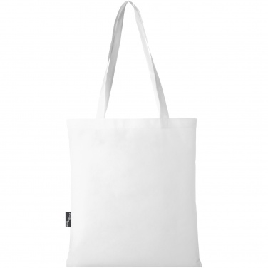 Logotrade promotional product image of: Zeus GRS recycled non-woven convention tote bag 6L