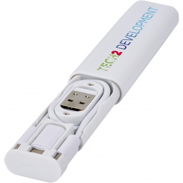 Logo trade promotional items image of: Whiz recycled plastic modular charging cable 