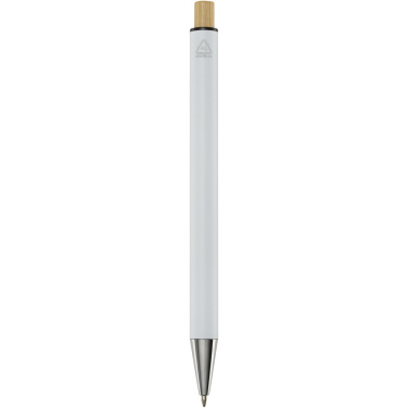 Logotrade advertising product image of: Cyrus recycled aluminium ballpoint pen (black ink)