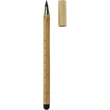 Logo trade advertising products image of: Mezuri bamboo inkless pen 