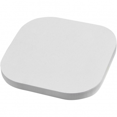 Logotrade promotional giveaway image of: Sticky-Mate® square-shaped recycled sticky notes with rounded corners
