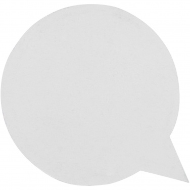 Logotrade promotional giveaway picture of: Sticky-Mate® speech bubble-shaped recycled sticky notes