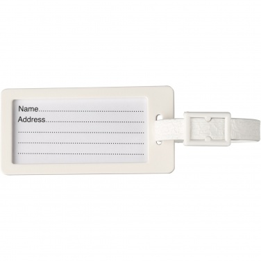Logotrade promotional merchandise image of: River recycled window luggage tag