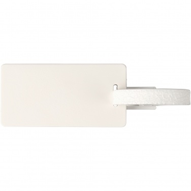 Logo trade corporate gift photo of: River recycled window luggage tag