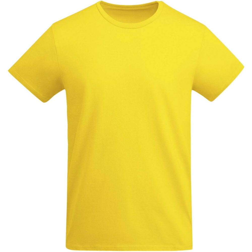 Logo trade promotional giveaways picture of: Breda short sleeve men's t-shirt