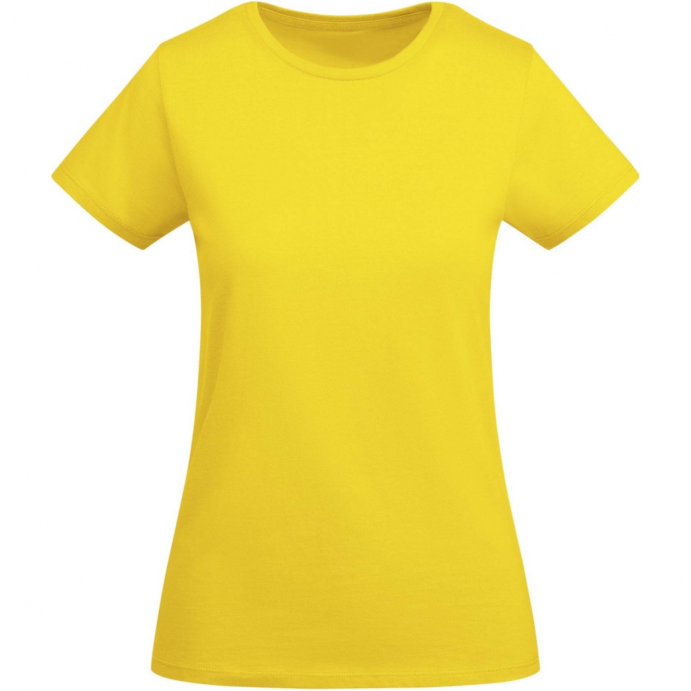 Logo trade corporate gifts image of: Breda short sleeve women's t-shirt