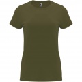 Capri short sleeve women's t-shirt, Militar Green
