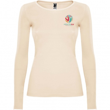 Logo trade advertising products image of: Extreme long sleeve women's t-shirt