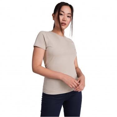 Logo trade corporate gift photo of: Golden short sleeve women's t-shirt
