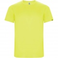 Imola short sleeve men's sports t-shirt, Fluor Yellow
