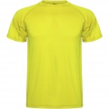 Montecarlo short sleeve men's sports t-shirt, Fluor Yellow