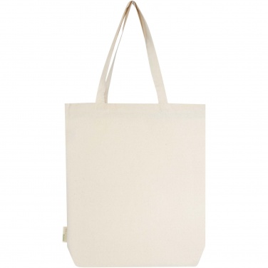 Logo trade promotional giveaway photo of: Orissa 180 g/m² organic wide bottom tote bag 11L