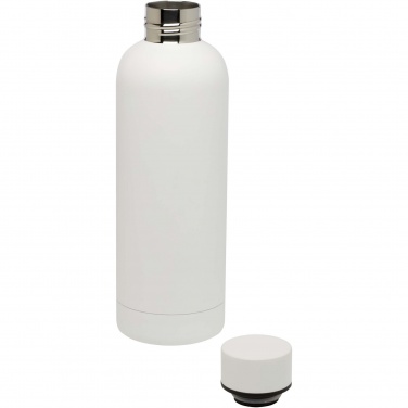 Logo trade business gift photo of: Spring 500 ml RCS certified recycled stainless steel copper vacuum insulated bottle