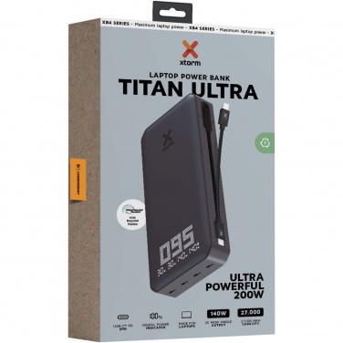 Logo trade promotional merchandise image of: Xtorm XB403 Titan Ultra 27.000 mAh 200W laptop power bank