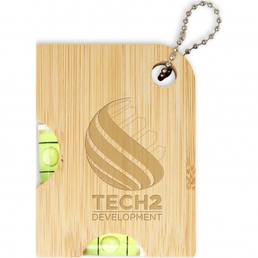 Logo trade promotional item photo of: Levo bamboo bottle opener with level 