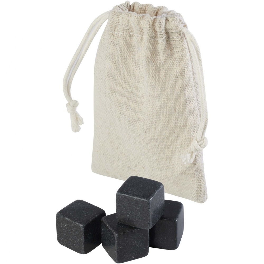 Logotrade promotional giveaway picture of: Pedro stone ice cubes set