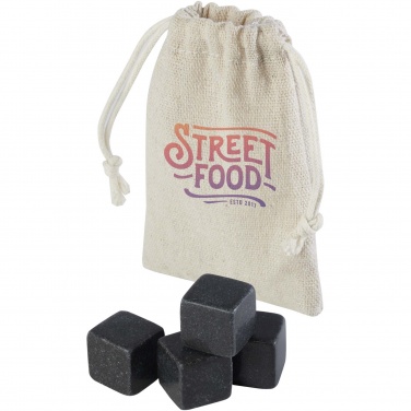 Logotrade promotional product picture of: Pedro stone ice cubes set