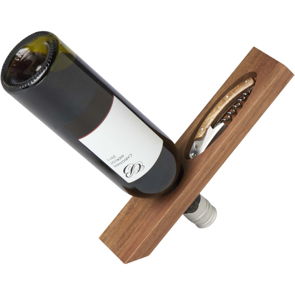 Logo trade advertising products image of: Vino wine holder set 