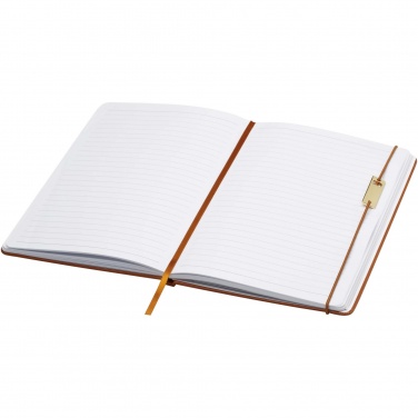 Logo trade promotional products image of: Legato A5 notebook and rollerball pen set 