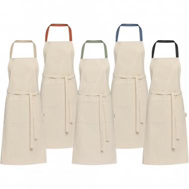 Logo trade corporate gifts image of: Nia 200 g/m² recycled cotton apron
