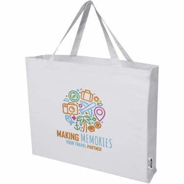 Logotrade promotional merchandise photo of: Odessa 220 g/m² GRS recycled cotton large tote bag