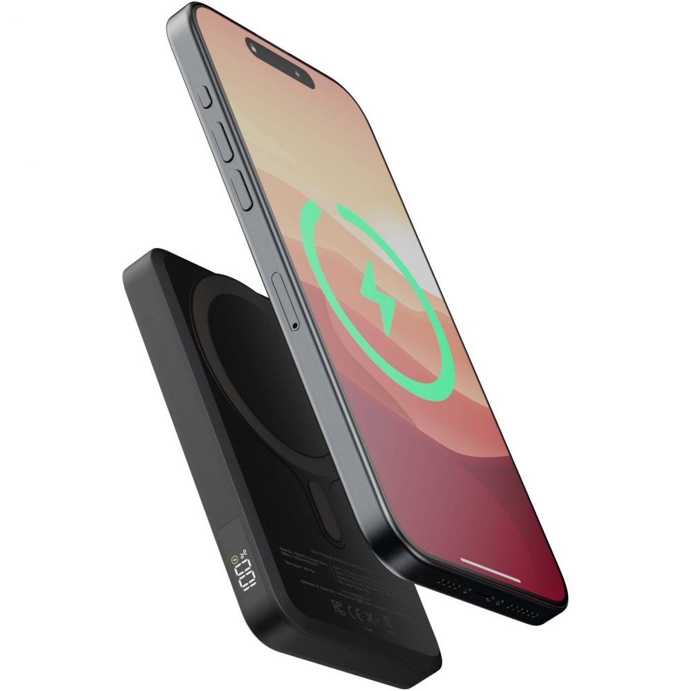 Logo trade promotional giveaways image of: Xtorm FS5W051 5.000 mAh magnetic wireless power bank