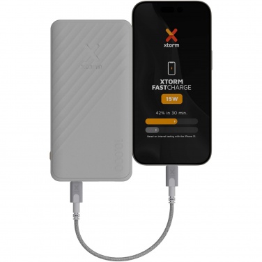 Logo trade promotional items image of: Xtorm XG210 Go2 15W 10.000 mAh fast charge power bank