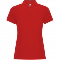Pegaso Premium short sleeve women's polo, Red