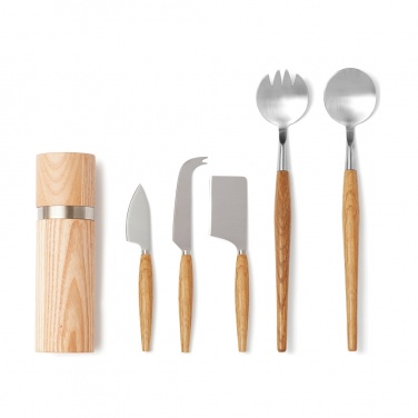 Logo trade promotional items image of: VINGA Retro serving cutlery