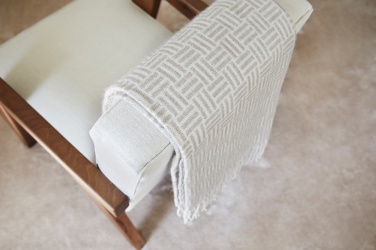 Logo trade corporate gifts picture of: VINGA Lenox blanket