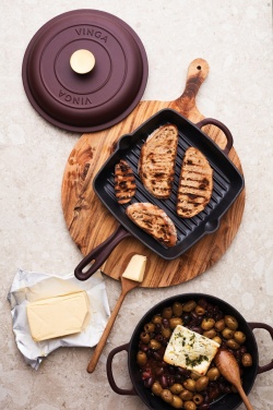 Logo trade promotional merchandise photo of: VINGA Monte enamelled grill pan
