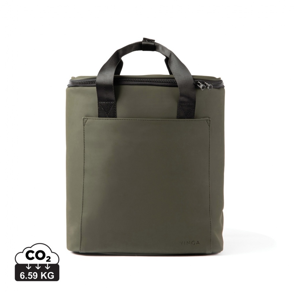 Logo trade corporate gifts image of: VINGA Baltimore trail cooler backpack