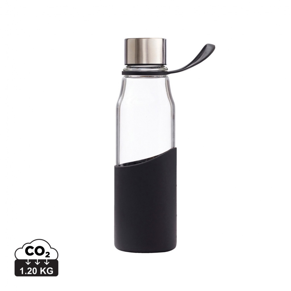 Logotrade corporate gift picture of: VINGA Lean Glass Water Bottle