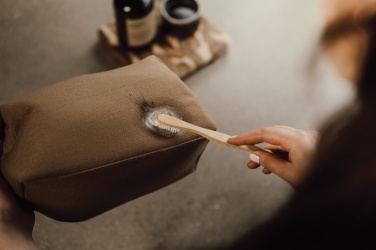 Logo trade promotional giveaway photo of: VINGA Sloane toiletry bag RCS recycled polyester