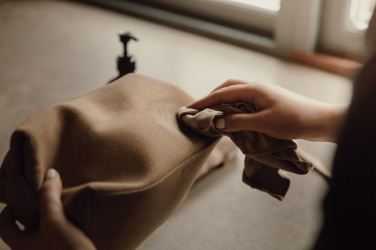 Logotrade promotional gift picture of: VINGA Sloane toiletry bag RCS recycled polyester