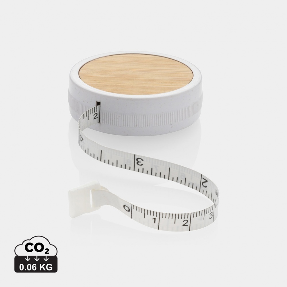 Logo trade promotional product photo of: RCS recycled plastic & bamboo tailor tape