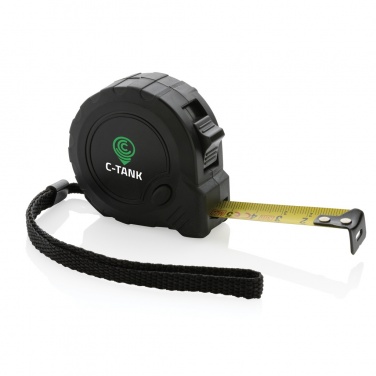 Logotrade promotional product image of: RCS recycled plastic 3M/16 mm tape with stop button