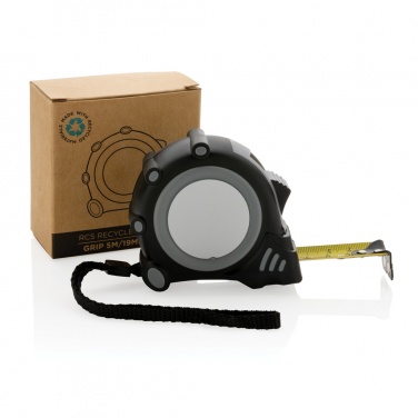 Logo trade corporate gifts image of: RCS recycled plastic Grip 5M/19mm tape