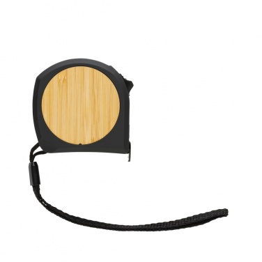 Logo trade business gift photo of: RCS recycled plastic bamboo tape 5M/19mm