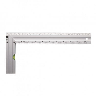 Logo trade promotional giveaways image of: Ruler with level