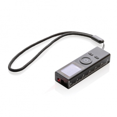 Logotrade promotional merchandise image of: Gear X RCS recycled aluminum 30 metre laser measure