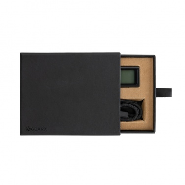 Logotrade promotional giveaway picture of: Gear X RCS recycled aluminum 30 metre laser measure